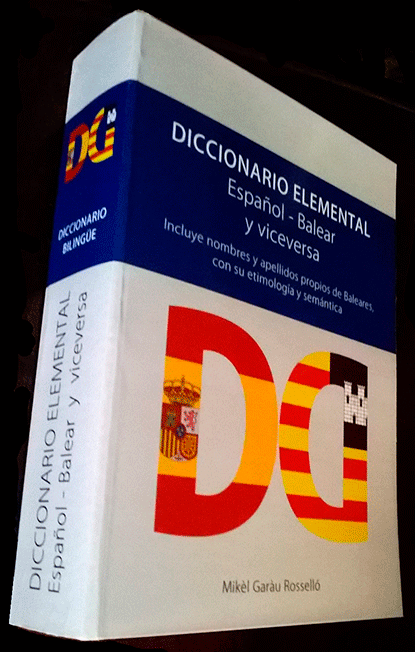 Diccionario español balear Diccionario español balear
